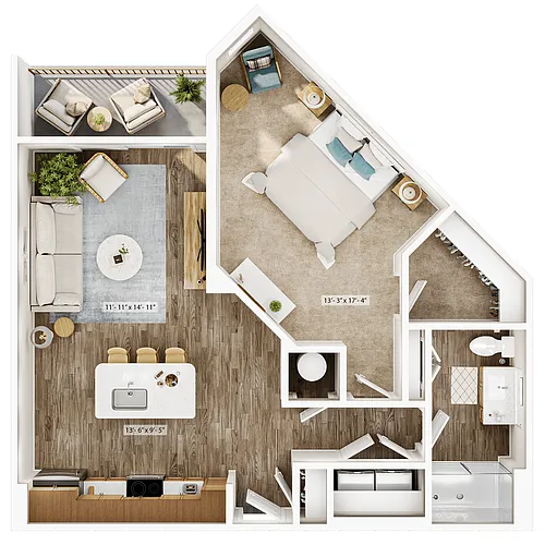 Floor plan Palmetto
