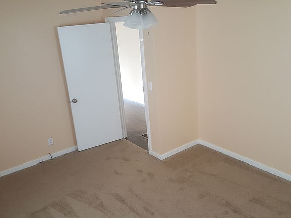 Bedroom #2 with new carpet