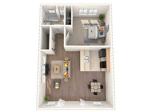 Floor plan Plan B