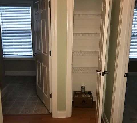 Pantry off of Kitchen