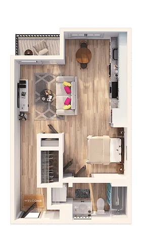 Floor plan E2C - Affordable