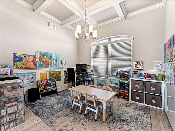 Formal dining area
