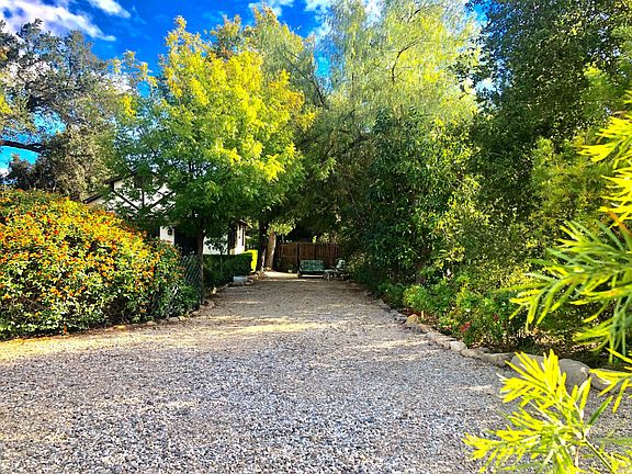 Extra Long Shaded Driveway with Sitting Area
