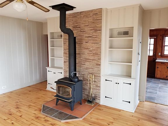 Living Room with Wood Burner