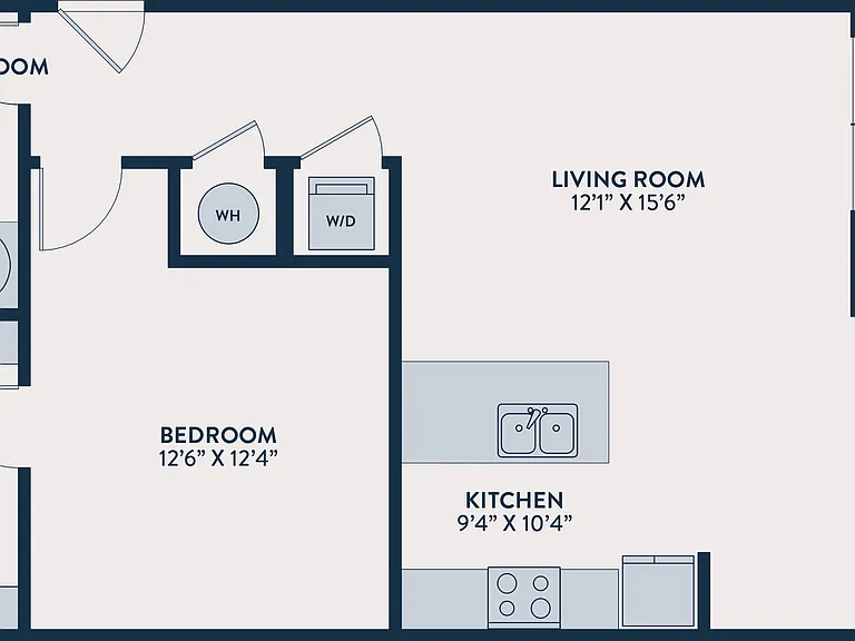A6-One Bedroom One Bath A6-One Bedroom One Bath