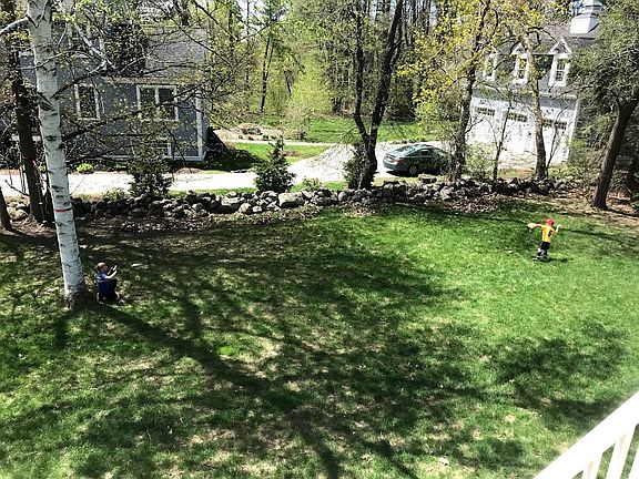 part of backyard from deck