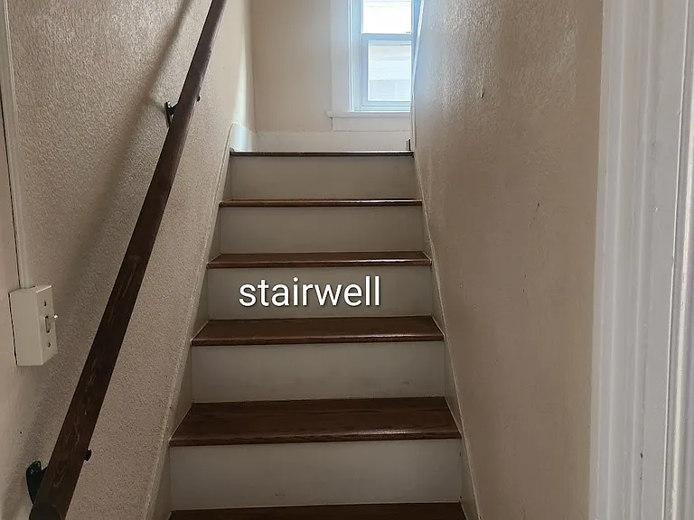1st flight of stairwell