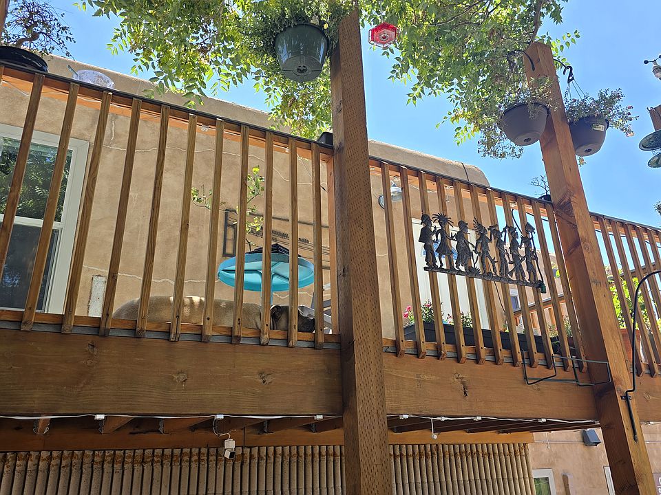Spacious outdoor deck expanding living space