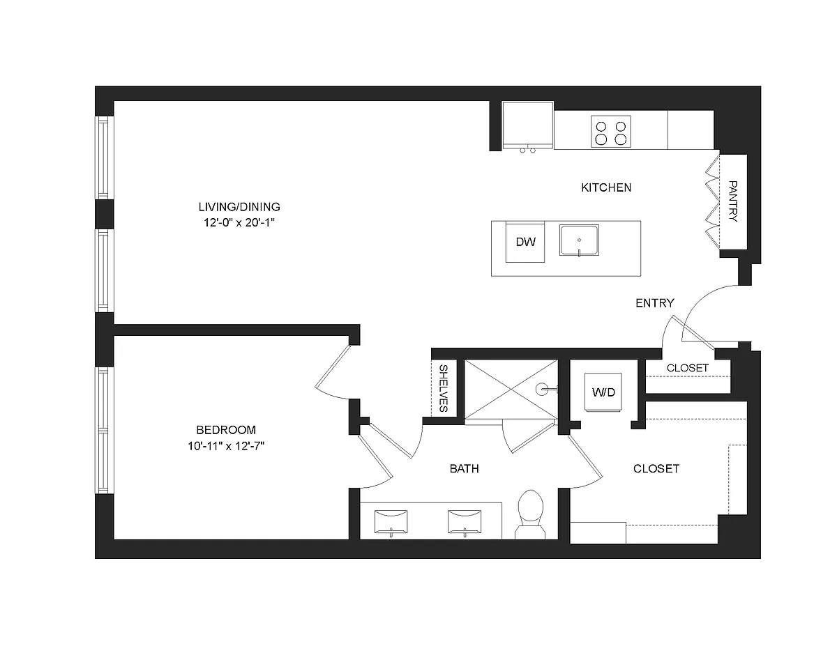 Floor plan A16