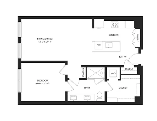 Floor plan A16