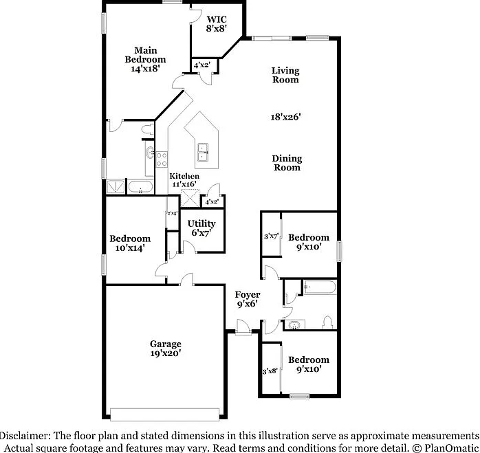 4 bed, 2.0 bath, 1983 sqft, $2,415 — Photo 2