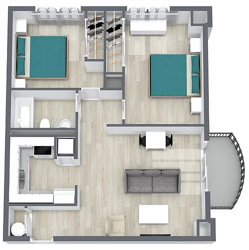 Floor plan Quincy