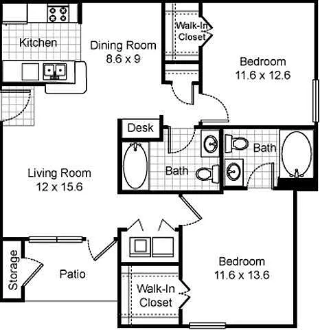 Floor plan B1