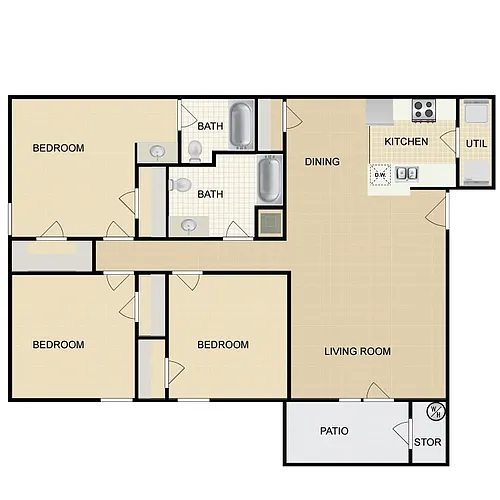 Floor plan 3X2