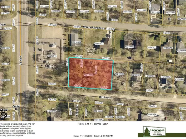 LOT 21 Birch Ln, Pequot Lakes, MN 56472