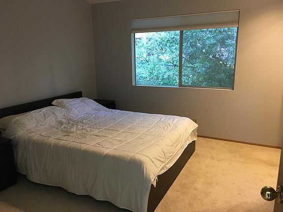 2nd bedroom. Furnished with Queen sized bed, Memory Foam Mattress from Costco. 2 Nighstands included.