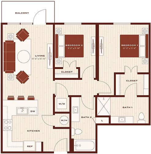 Floor plan C1