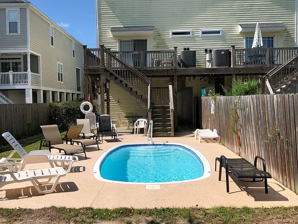 Private backyard pool