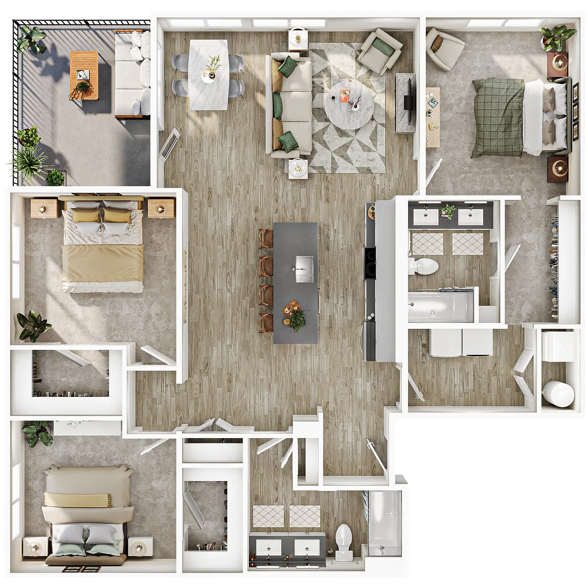 Floor plan C1