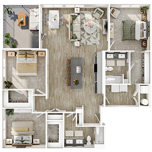 Floor plan C1