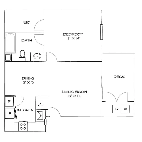 Floor plan Design 1A Premier 2
