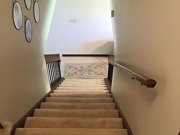 Stairs from second floor