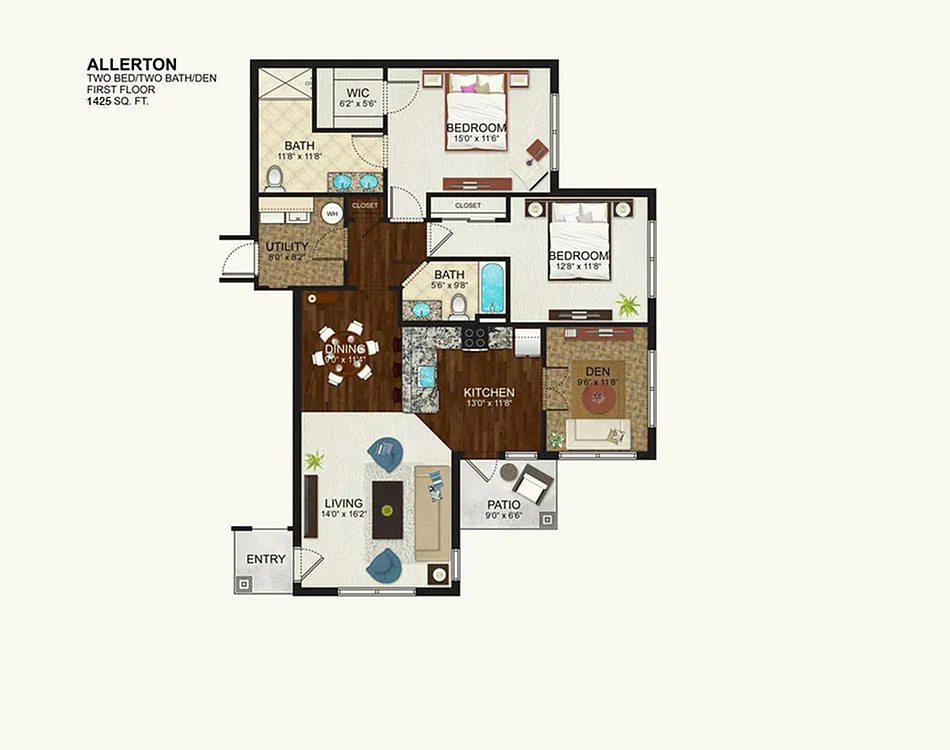 Floor plan Allerton