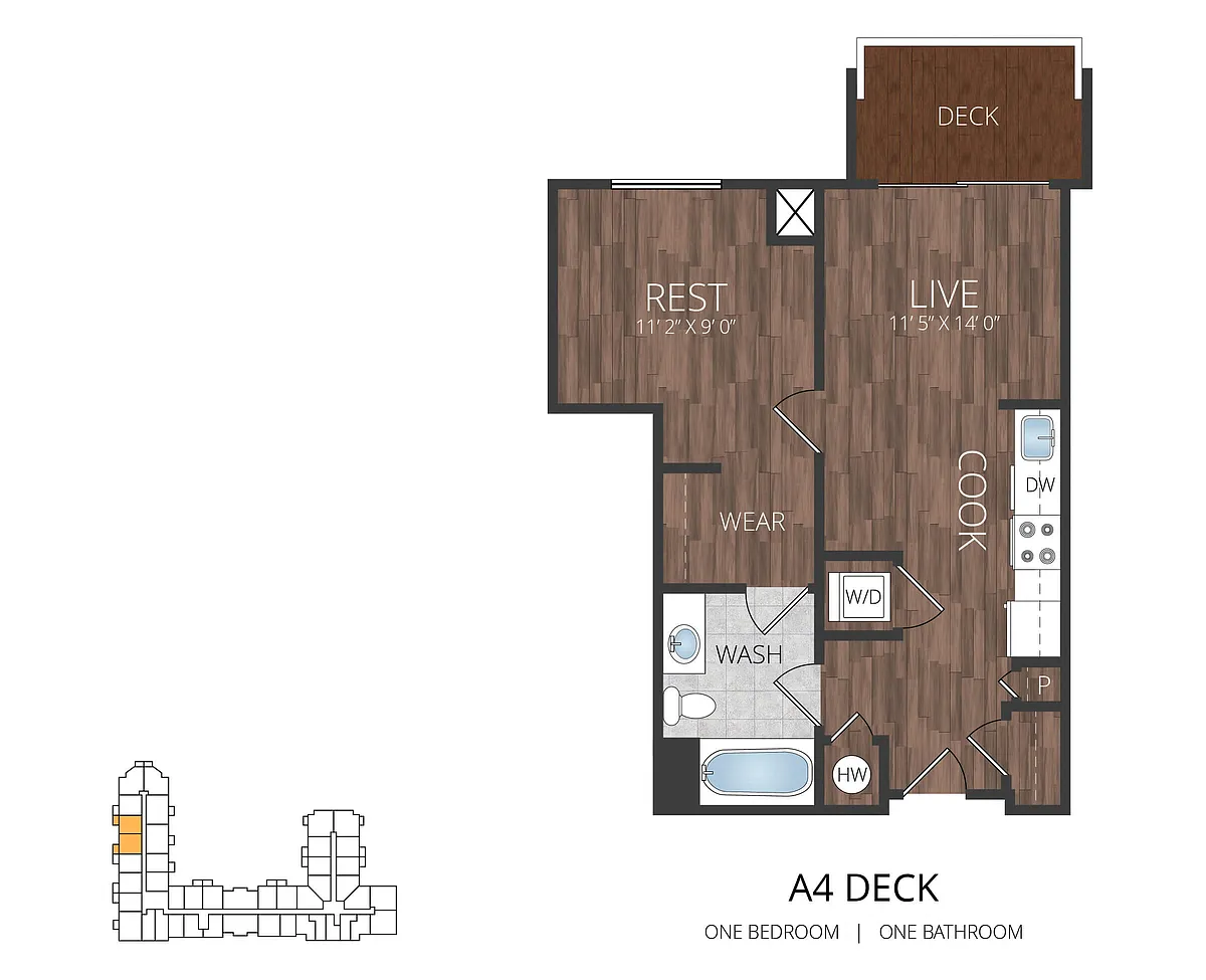 Floor plan a4d