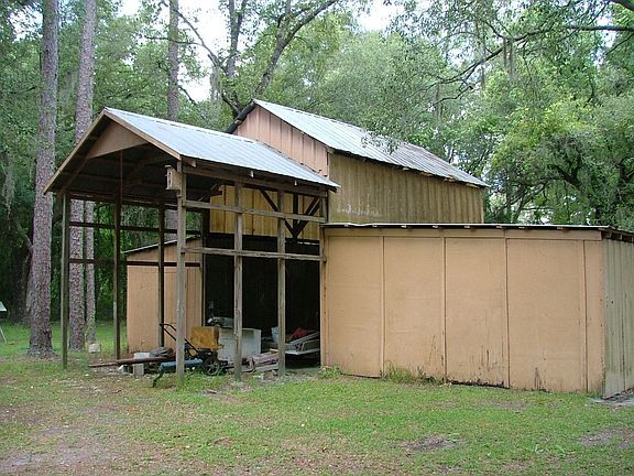 Pole Barn out back