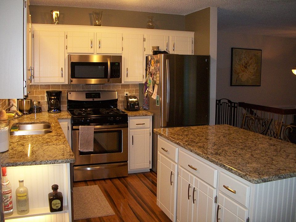 Brand new appliances and granite counters