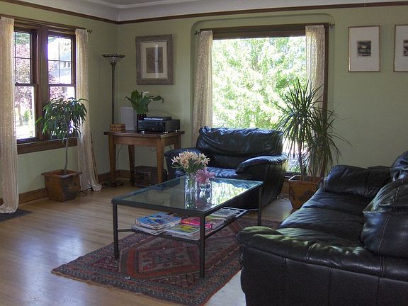 Living room with huge picture window