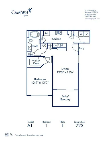 Floor plan A1