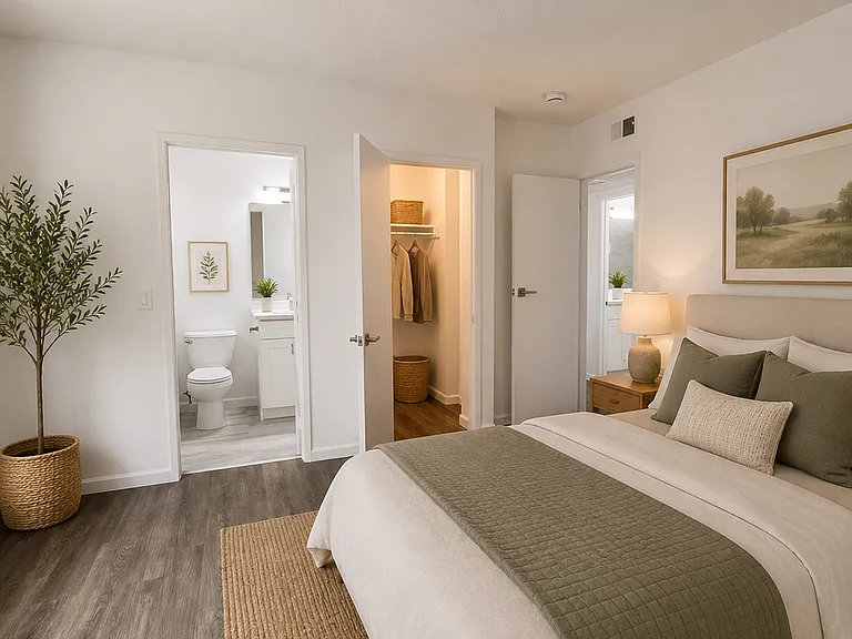 Virtually Staged-primary bedroom
