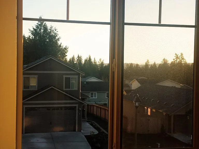 Open air views from second story bedrooms.