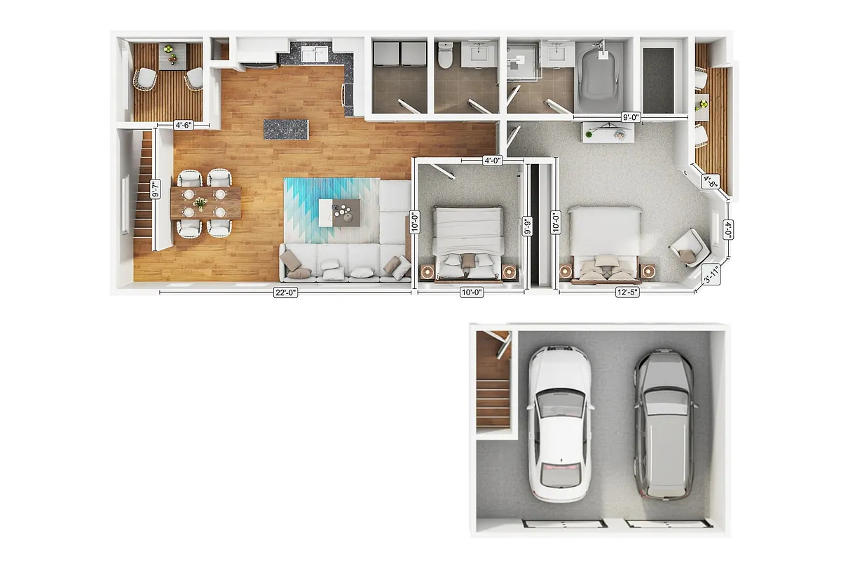 Floor plan Loft
