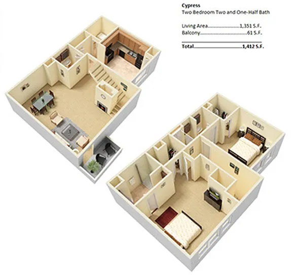 Floor plan cypress