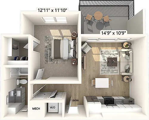 Floor plan A2a-Scheme2