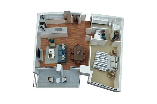 Floor plan A16