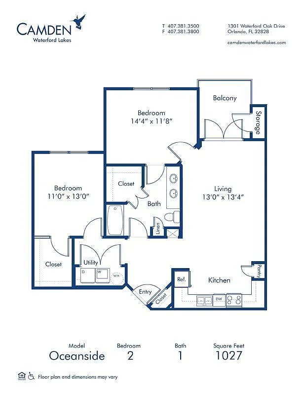 Floor plan Oceanside