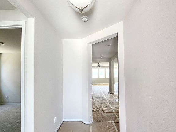 Construction progress - entryway