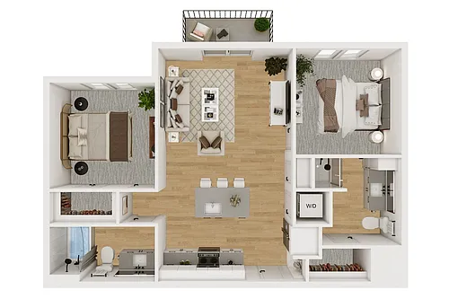 Floor plan B1