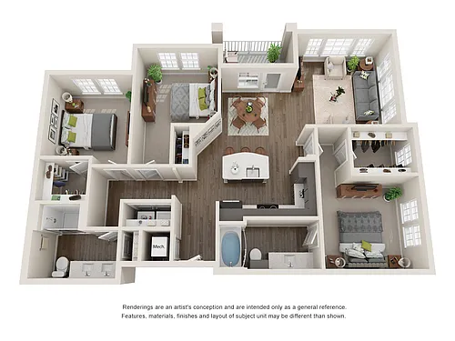 Floor plan Talbot