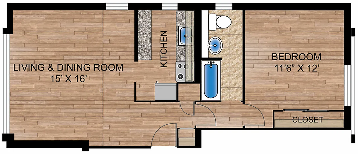 Floor plan Butano