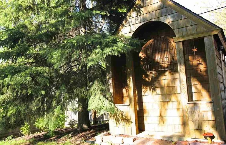 Backyard Wood Garden Shed