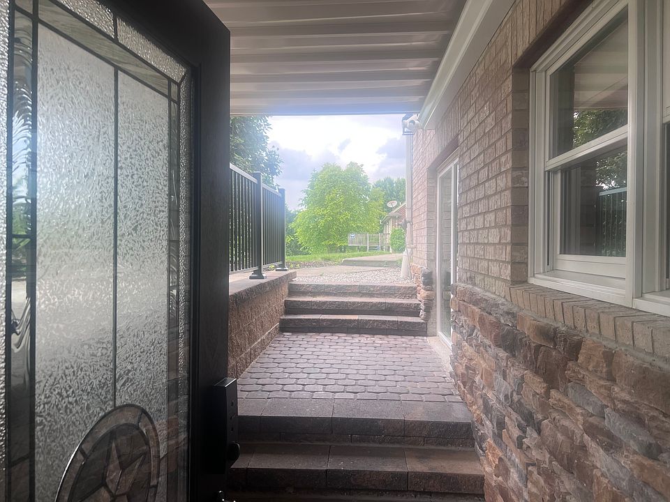 Entrance looking out