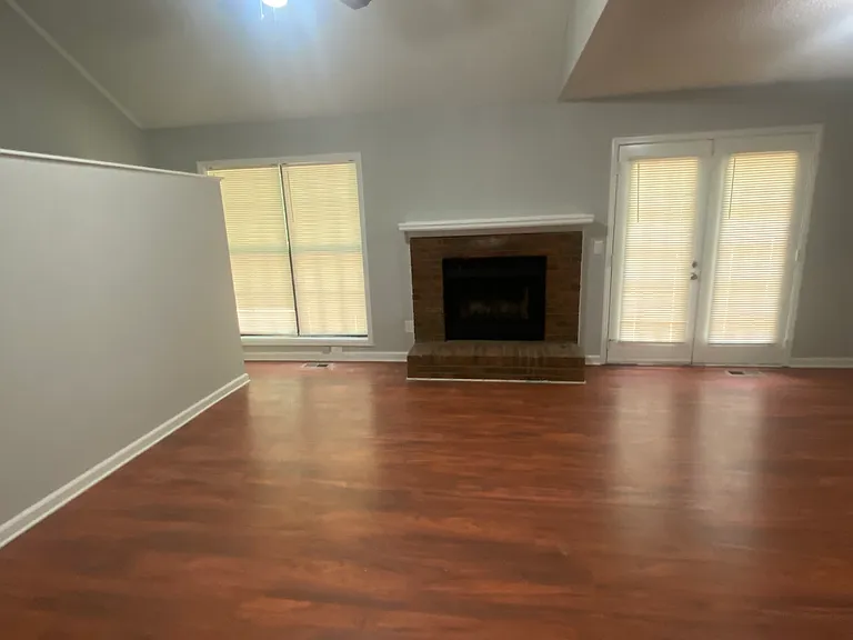 View of Den from entry Hallway