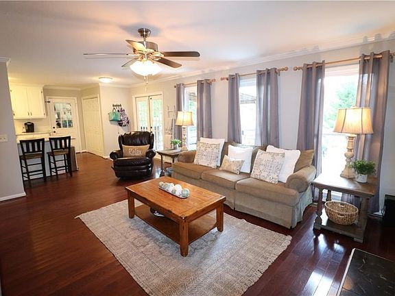 Living Room Open to Kitchen
