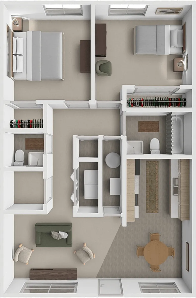 Floor plan Chateau