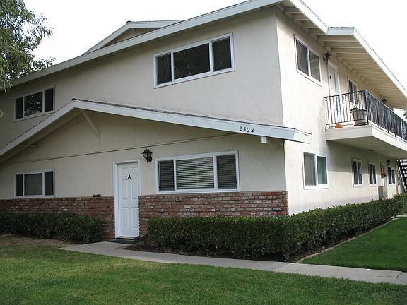 Apartment is the upstairs front of the four plex