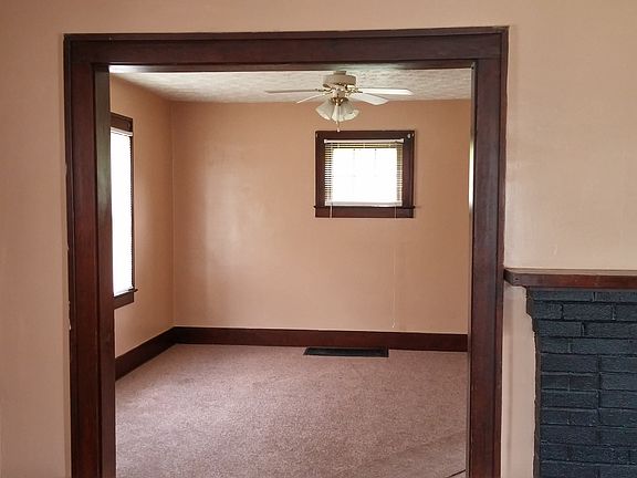 Spacious dining area.